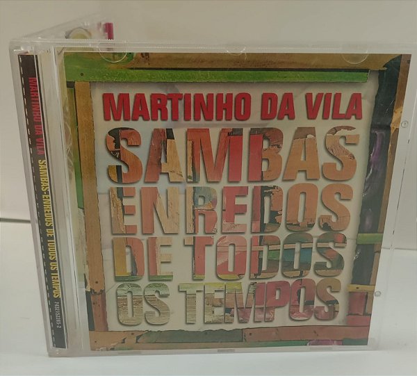 Cd Sambas Enredos de Todos os Tempos - Martinho da Vila [1997] Interprete Martinho da Vila (1997) [usado]