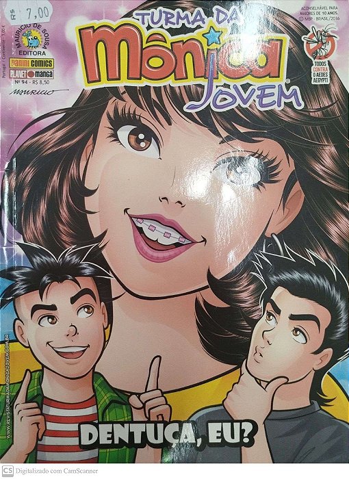 Gibi Turma da Mônica Jovem #94 Autor (2016) [seminovo]