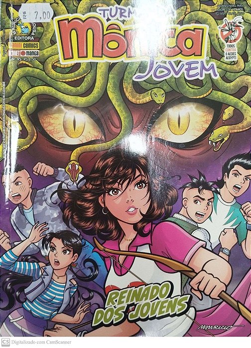 Gibi Turma da Mônica Jovem #95 Autor (2016) [seminovo]