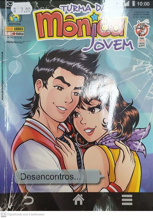 Gibi Turma da Mônica Jovem #96 Autor (2016) [seminovo]