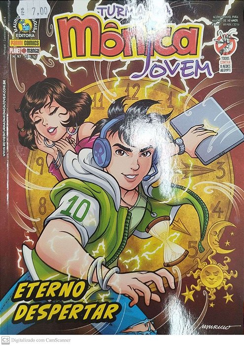 Gibi Turma da Mônica Jovem #97 Autor (2016) [seminovo]