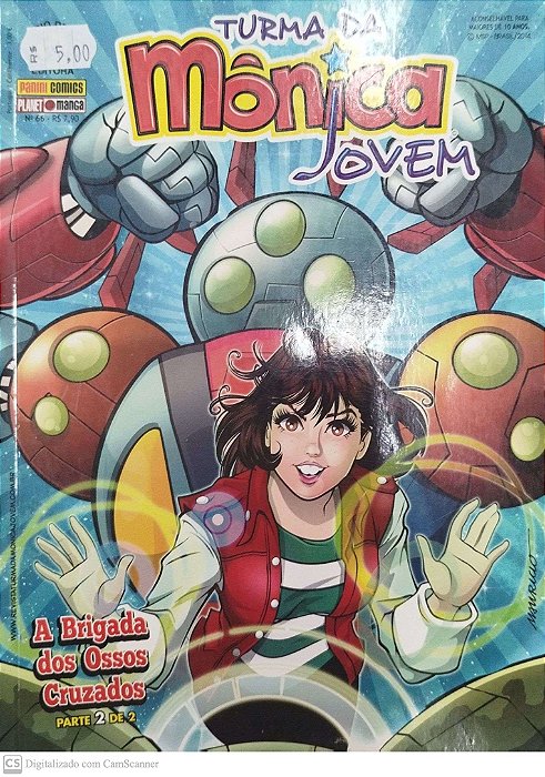 Gibi Turma da Mônica Jovem #66 Autor (2014) [seminovo]