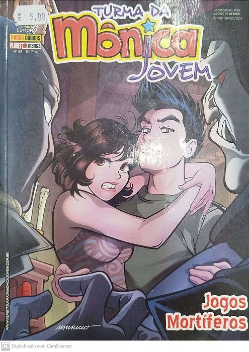 Gibi Turma da Mônica Jovem #68 Autor (2014) [seminovo]