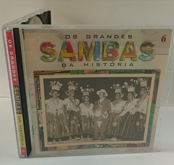 Cd os Grandes Sambas da História 6 [coleção 1997] Interprete Vários (1997) [usado]