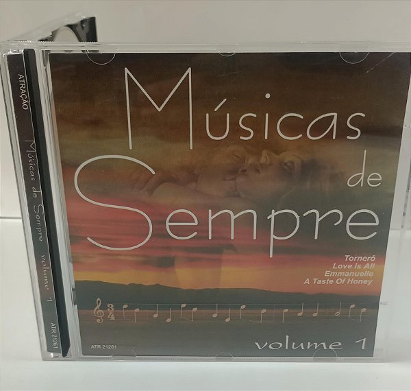 Cd Músicas de Sempre Volume 1 [1999] Interprete Vários (1999) [usado]