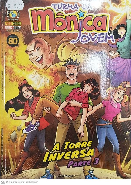 Gibi Turma da Mônica Jovem #92 Autor (2016) [seminovo]