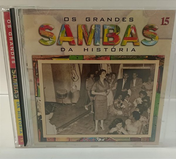 Cd os Grandes Sambas da História 15 [coleção 1997] Interprete Vários (1997) [usado]
