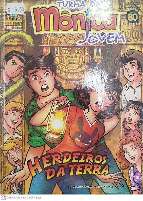 Gibi Turma da Mônica Jovem #83 Autor (2015) [seminovo]