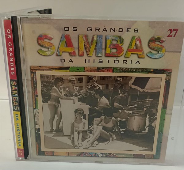 Cd os Grandes Sambas da História 27 [coleção 1998] Interprete Vários (1998) [usado]