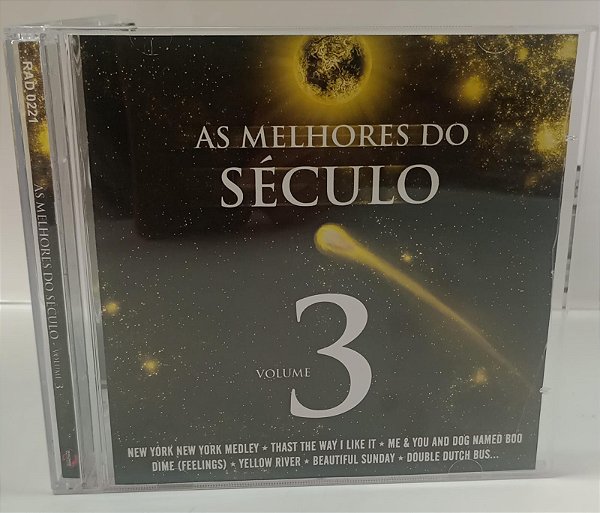 Cd as Melhores do Século Volume 3 [coletânea 2013] Interprete Vários (2013) [usado]