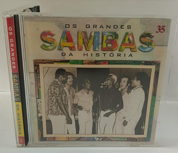 Cd os Grandes Sambas da História 35 [coleção 1998] Interprete Vários (1998) [usado]