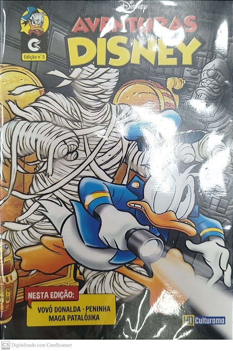 Gibi Aventuras Disney #5 Autor (2019) [seminovo]