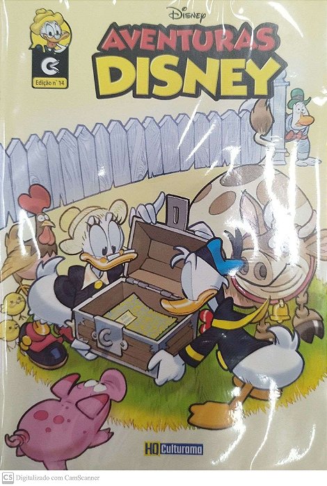 Gibi Aventuras Disney #14 Autor (2020) [seminovo]