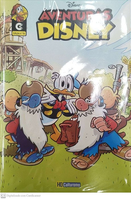Gibi Aventuras Disney #16 Autor (2020) [seminovo]