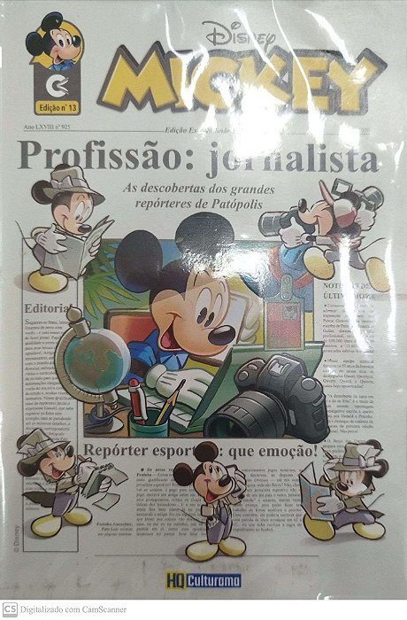 Gibi Mickey #13 Autor (2020) [seminovo]