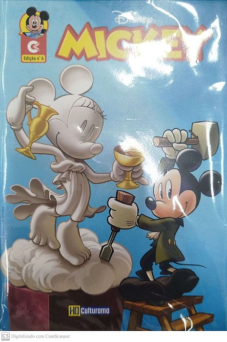 Gibi Mickey #6 Autor (2019) [seminovo]