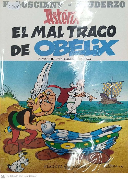 Gibi El Mal Trago de Obélix Autor [seminovo]