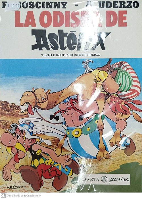 Gibi La Odisea de Astérix Autor [seminovo]