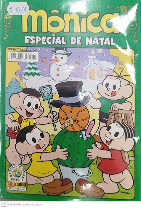 Gibi Mônica Especial de Natal #13 Autor (2019) [seminovo]