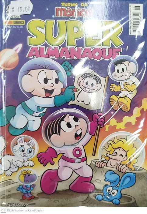 Gibi Super Almanaque Turma da Mônica #6 Autor (2019) [seminovo]
