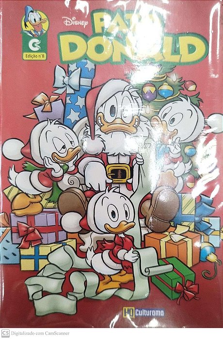 Gibi Pato Donald #8 Autor (2019) [seminovo]