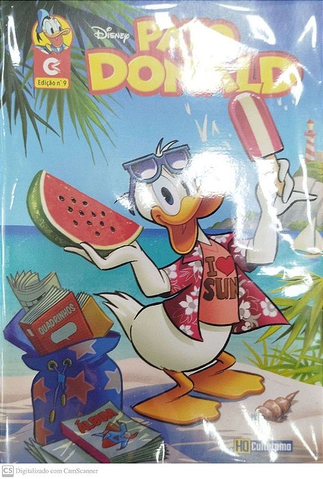 Gibi Pato Donald #9 Autor (2019) [seminovo]
