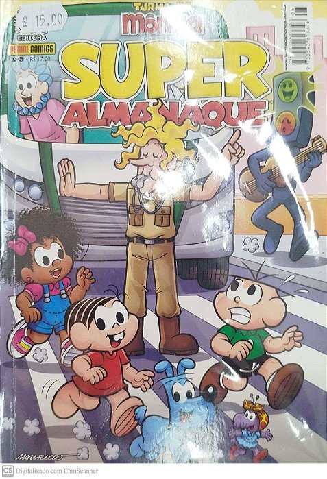 Gibi Super Almanaque Turma da Mônica #5 Autor (2019) [seminovo]