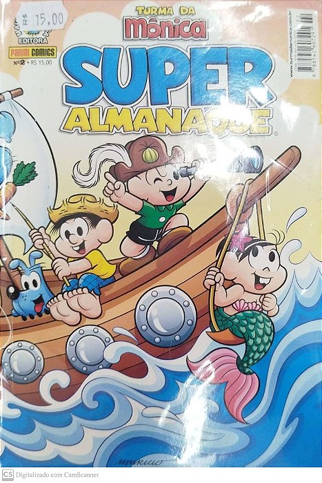 Gibi Super Almanaque Turma da Mônica #2 Autor (2017) [seminovo]