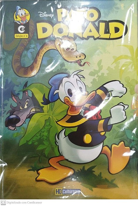 Gibi Pato Donald #6 Autor (2019) [seminovo]