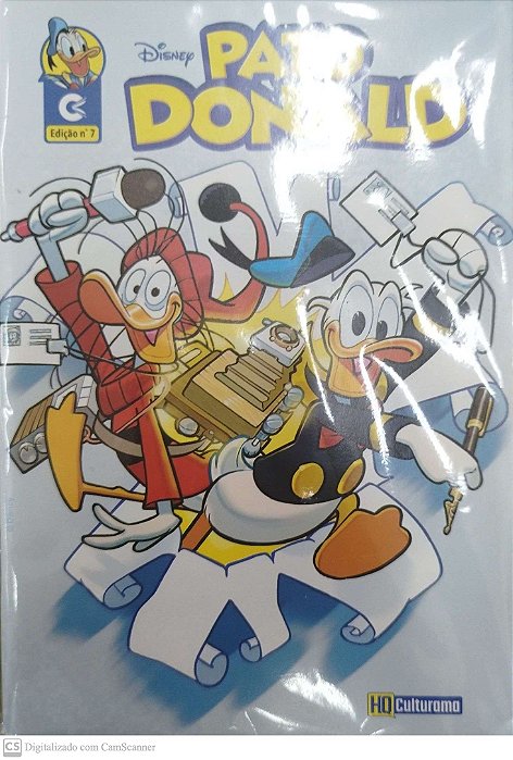 Gibi Pato Donald #7 Autor (2019) [seminovo]