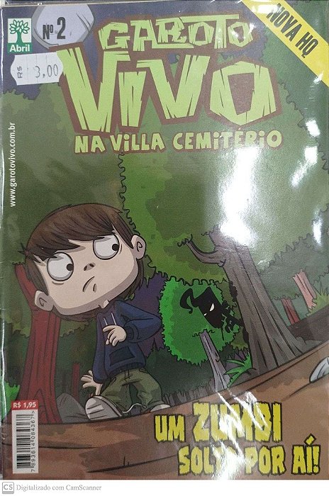 Gibi Garoto Vivo #2 Autor (2012) [seminovo]