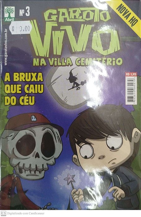 Gibi Garoto Vivo #3 Autor (2012) [seminovo]