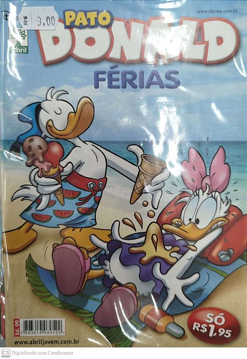 Gibi Pato Donald Férias #9 Autor (2012) [usado]