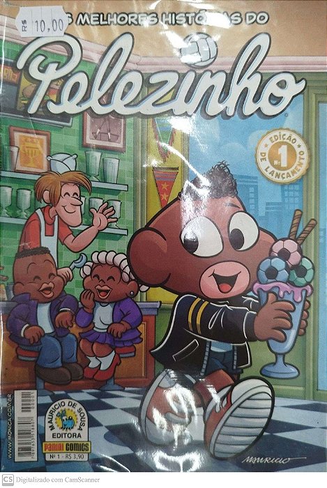 Gibi as Melhores Histórias do Pelezinho #1 Autor (2012) [seminovo]