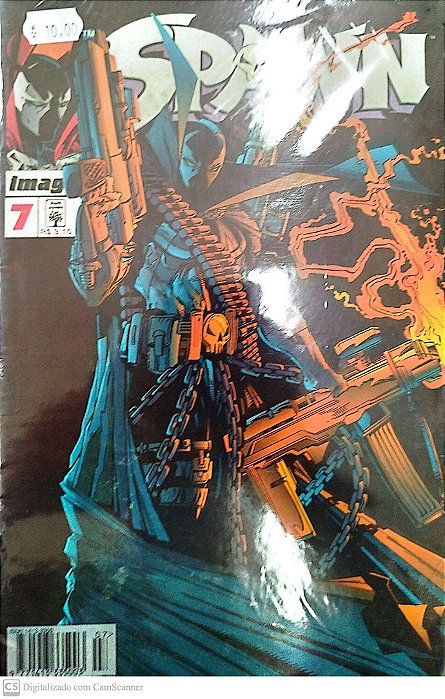 Gibi Spawn #7 Autor (1996) [seminovo]