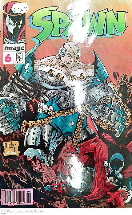 Gibi Spawn #6 Autor (1996) [seminovo]