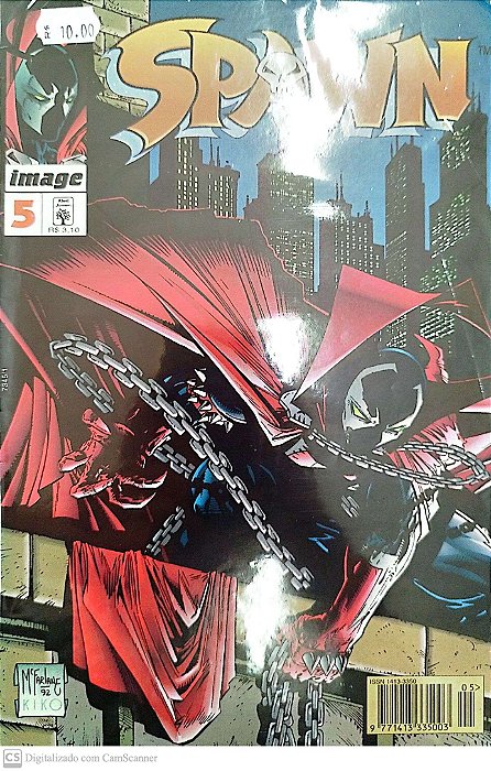 Gibi Spawn #5 Autor (1996) [seminovo]