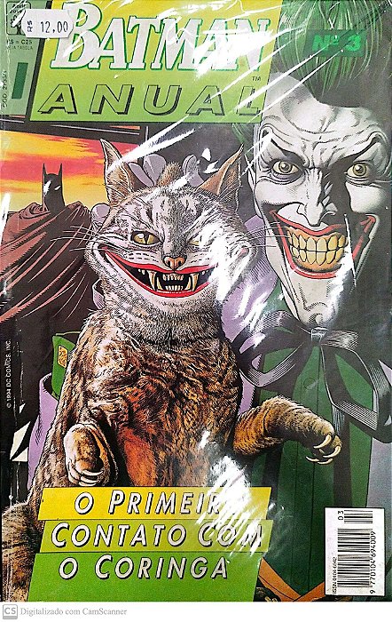 Gibi Batman Anual #3 Autor (1994) [usado]