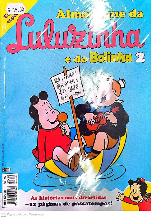 Gibi Almanaque da Luluzinha e do Bolinha #2 Autor (2011) [seminovo]