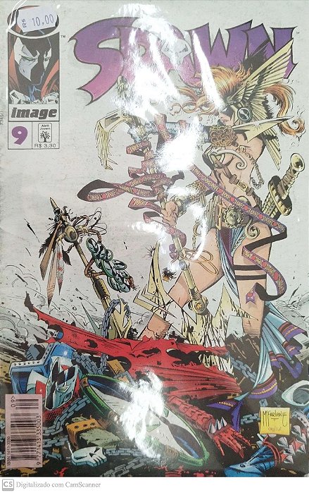 Gibi Spawn #9 Autor (1996) [seminovo]