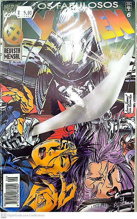 Gibi os Fabulosos X-men #6 Autor (1996) [usado]