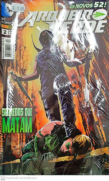 Gibi Arqueiro Verde #2 - os Novos 52! Autor (2013) [usado]