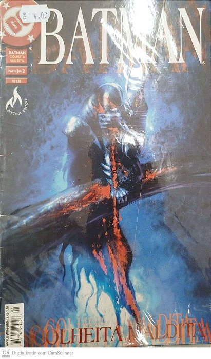 Gibi Batman: Colheita Maldita #1 Autor (2002) [usado]