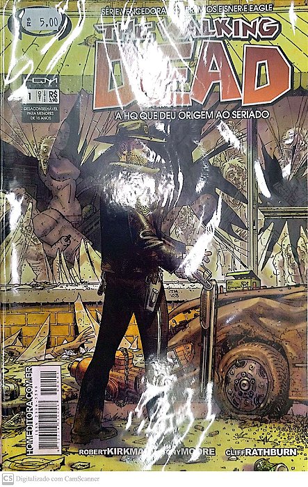 Gibi The Walking Dead #1 Autor (2012) [seminovo]