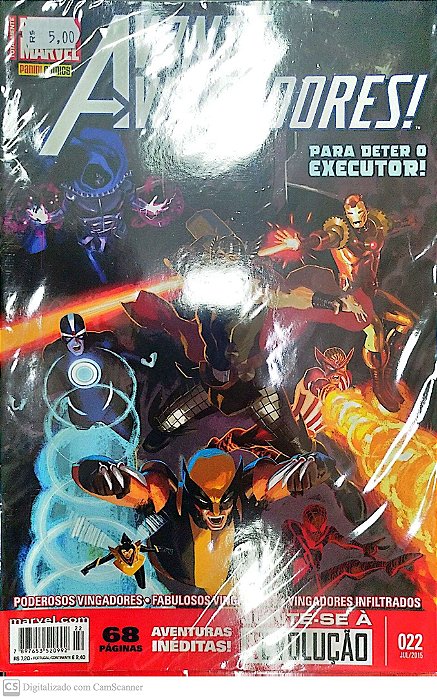 Gibi Avante, Vingadores! #22 - Totalmente Nova Marvel Autor (2015) [seminovo]