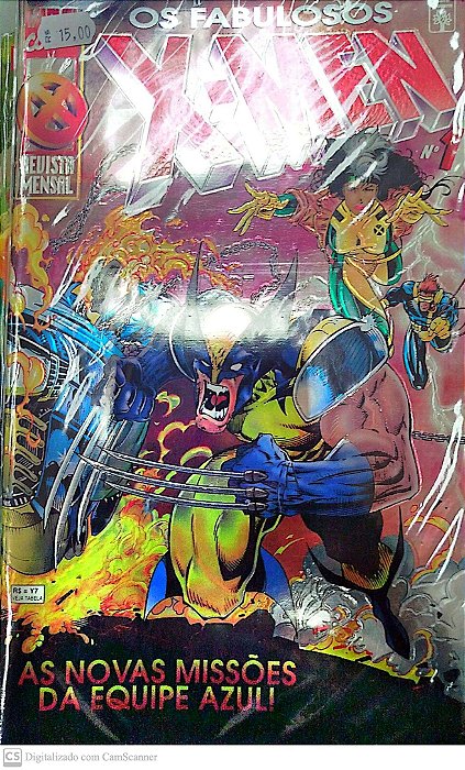 Gibi os Fabulosos X-men #1 Autor (1996) [seminovo]