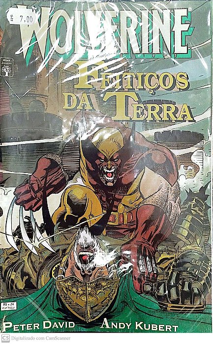 Gibi Wolverine: Feitiços da Terra Autor (1994) [usado]