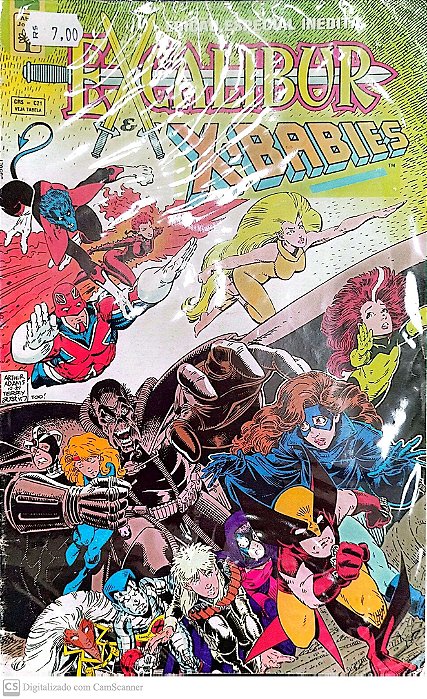 Gibi Excalibur e X-babbies Autor (1994) [usado]