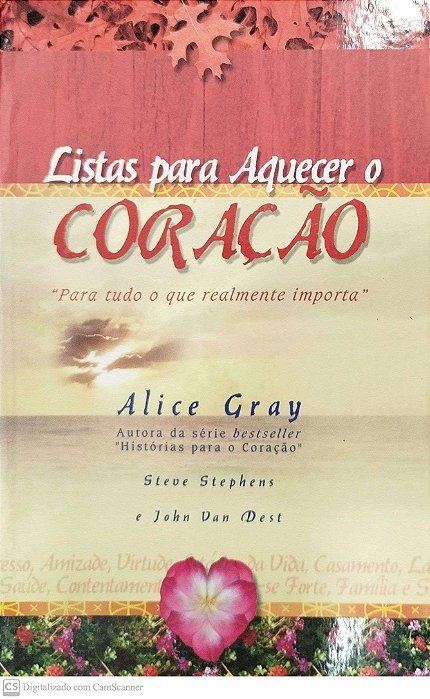 Livro Listas para Aquecer o Coração Autor Gray, Alice (2002) [usado]