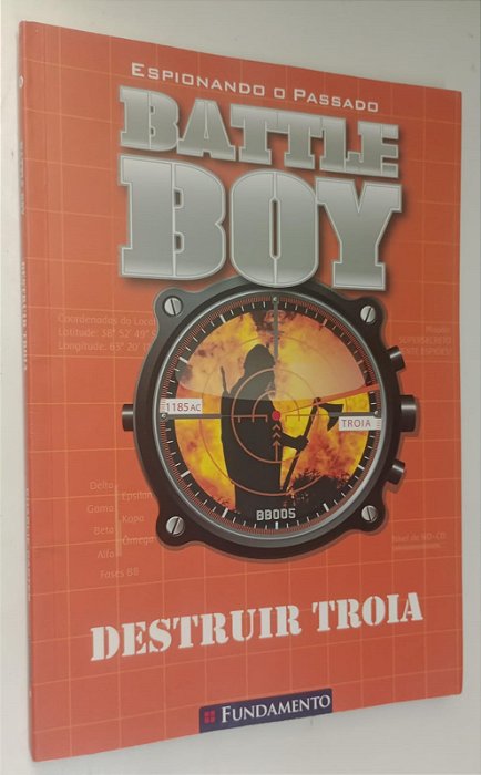 Livro Battle Boy: Destruir Troia Autor Carter, Charlie (2011) [seminovo]
